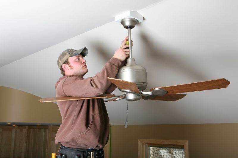 Ceiling Fan Mounting in Littleton, CO