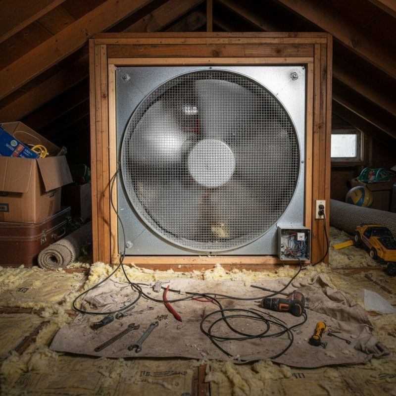 Attic Fan Repair Service
